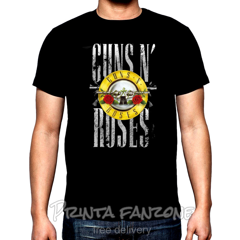 T-SHIRTS Guns and Roses, 5, men's t-shirt, 100% cotton, S to 5XL